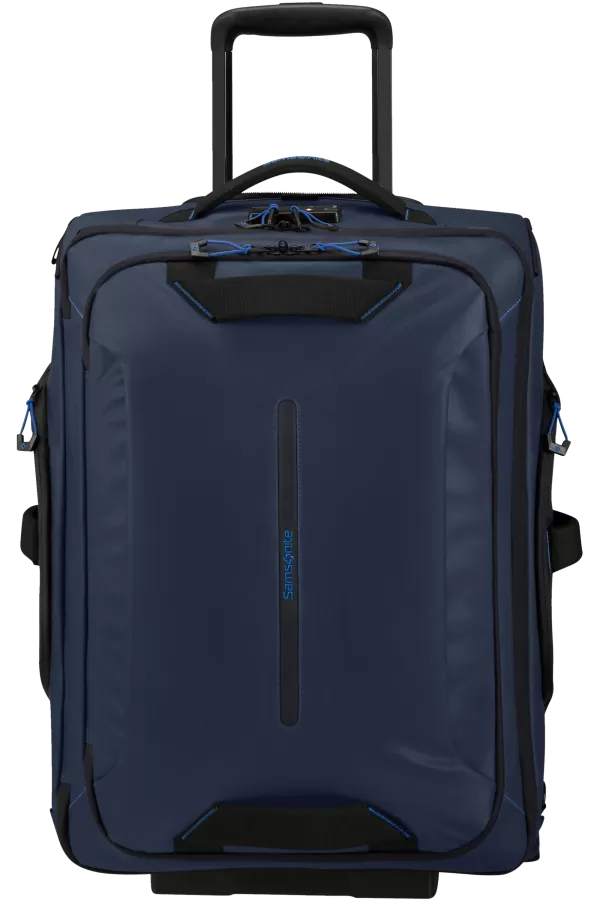 Saco/Mochila de Viagem 55cm 2 Rodas Azul Noite - Ecodiver | Samsonite