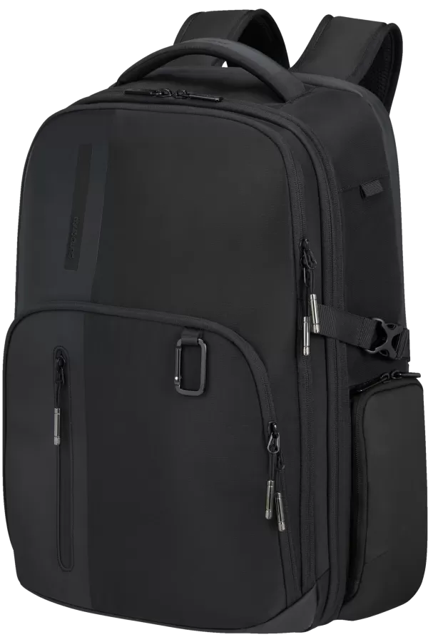 Mochila para Portátil 17.3" Expansível p/ 1 Dia Preta - Biz2Go | Samsonite