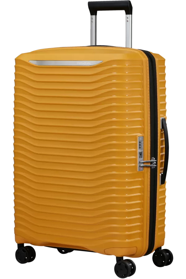 Mala de Viagem Média 68cm Expansível 4 Rodas Amarelo - Upscape | Samsonite