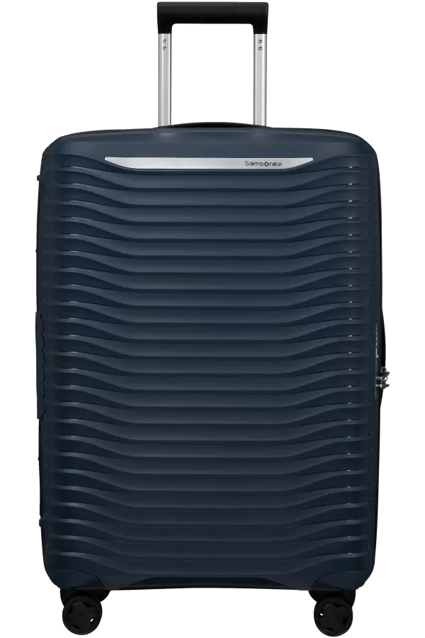 Mala de Viagem Média 68cm Expansível 4 Rodas Azul-Noite - Upscape | Samsonite