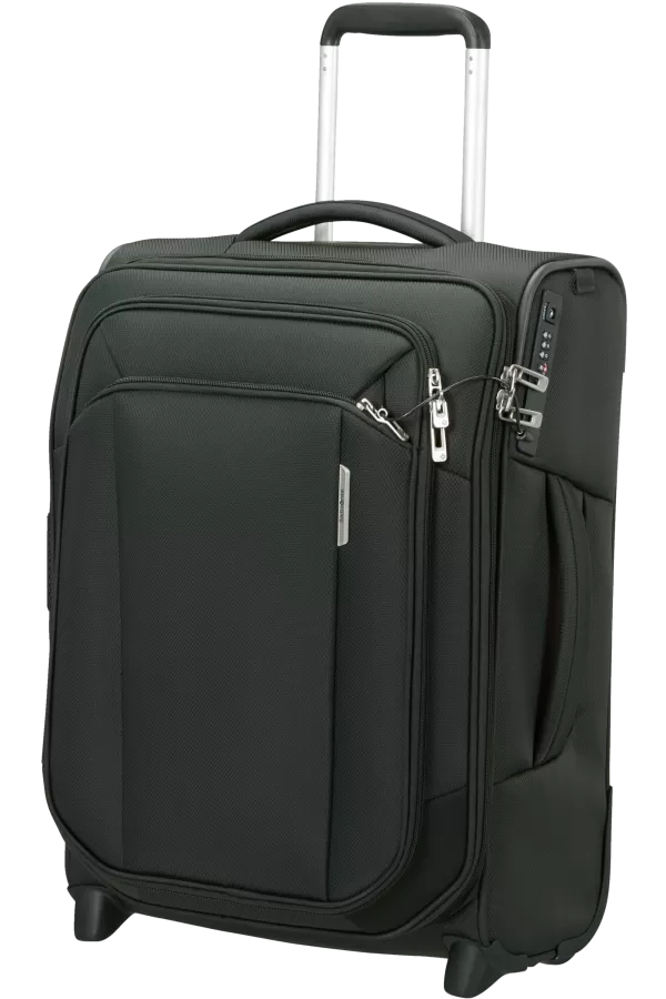 Mala de Cabine 55cm 2 Rodas Expansível Verde Floresta - Respark | Samsonite