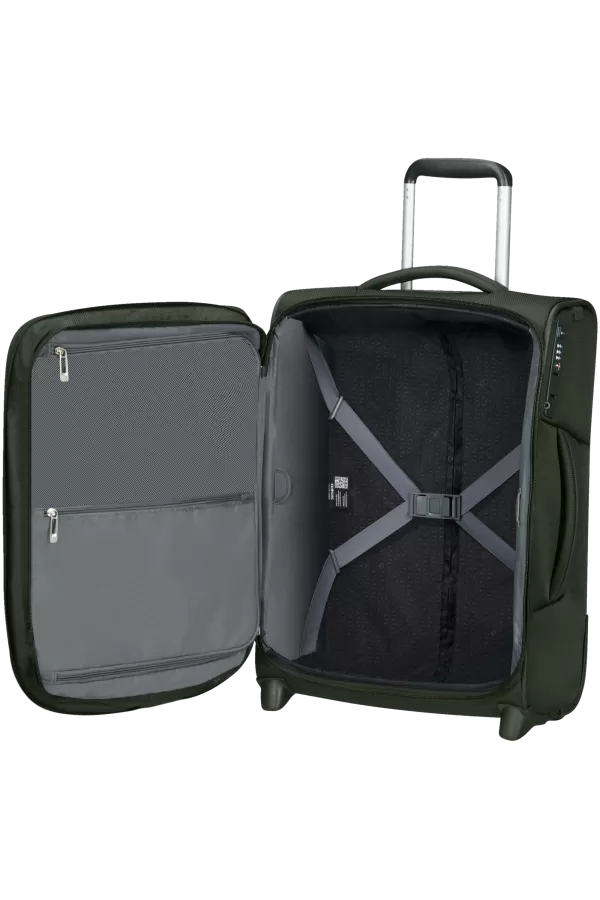 Mala de Cabine 55cm 2 Rodas Expansível Verde Floresta - Respark | Samsonite