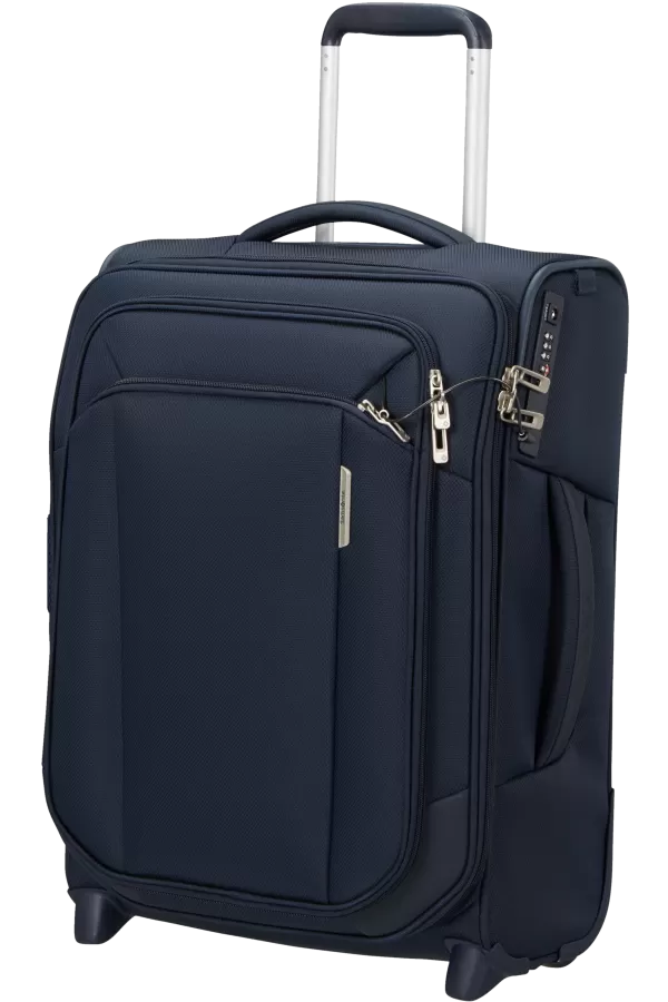 Mala de Cabine 55cm 2 Rodas Expansível Azul Marinho - Respark | Samsonite