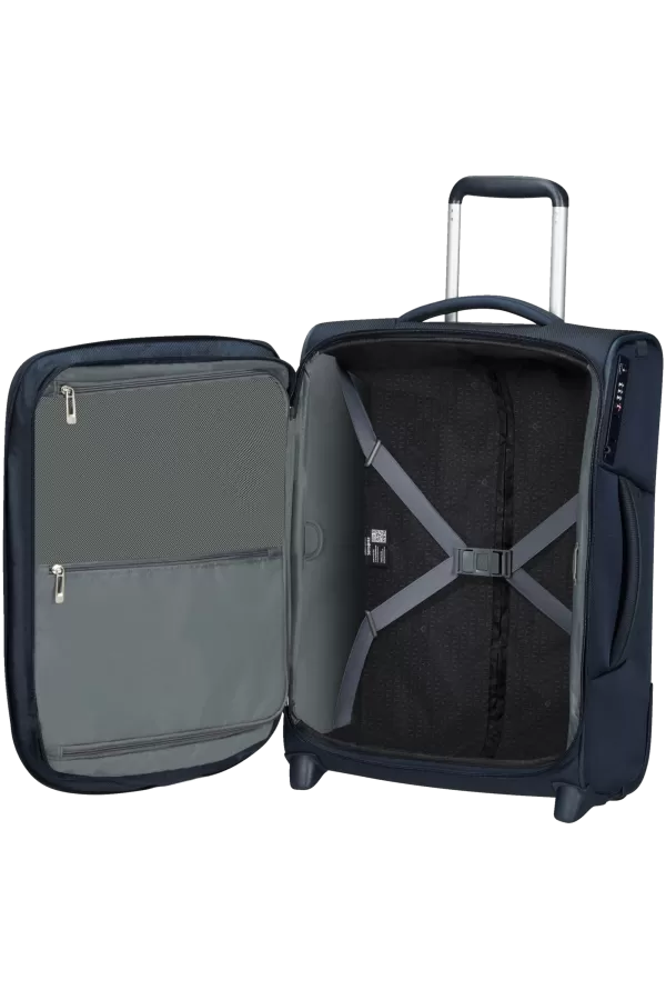 Mala de Cabine 55cm 2 Rodas Expansível Azul Marinho - Respark | Samsonite