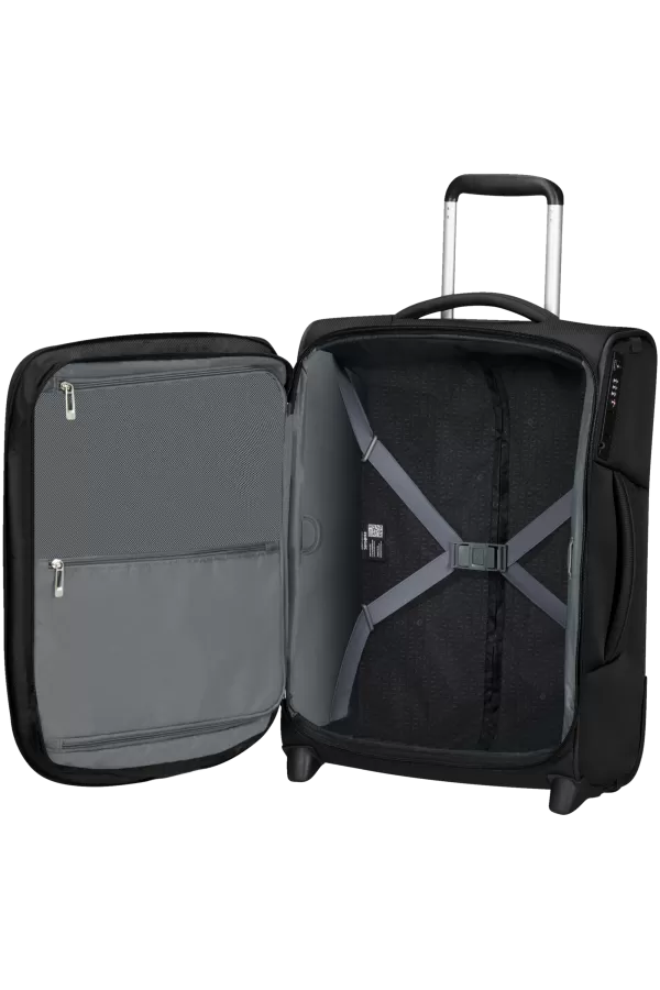 Mala de Cabine 55cm 2 Rodas Expansível Preto - Respark | Samsonite