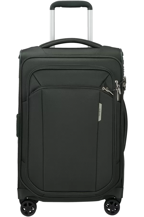 Mala de Cabine 55/35cm 4 Rodas Expansível Verde Floresta - Respark | Samsonite