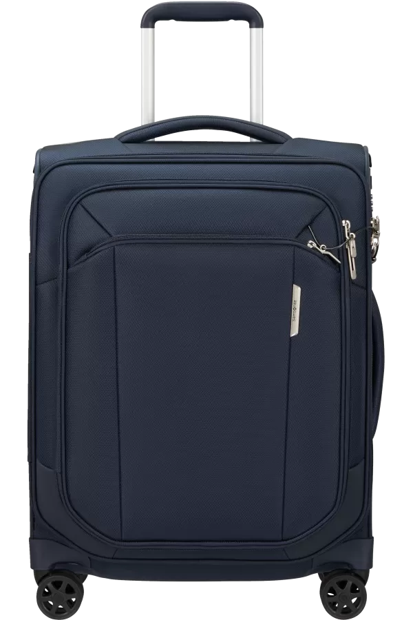 Mala de Cabine 55cm 4 Rodas Azul Marinho - Respark | Samsonite