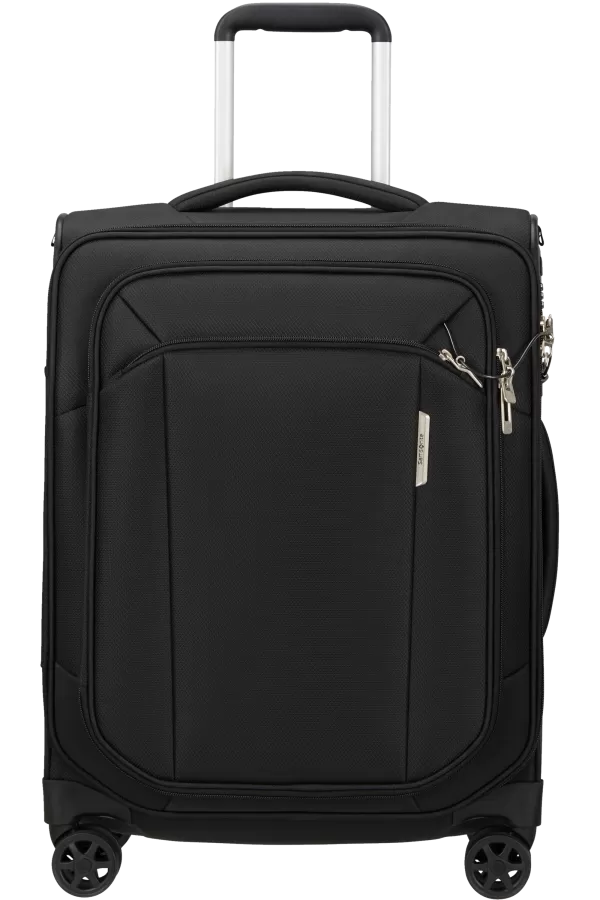 Mala de Cabine 55cm 4 Rodas Preto - Respark | Samsonite