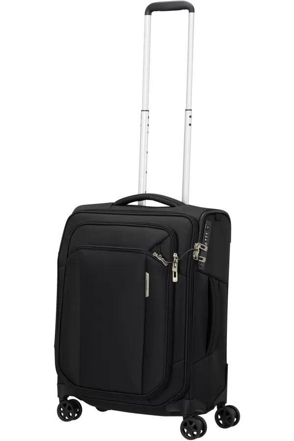 Mala de Cabine 55cm 4 Rodas Preto - Respark | Samsonite