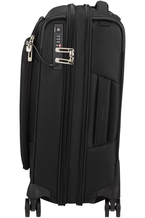 Mala de Cabine 55cm 4 Rodas Expansível Preto - Respark | Samsonite