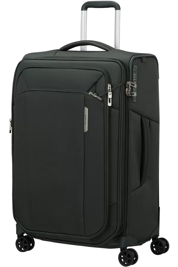 Mala de Viagem Média 67cm 4 Rodas Expansível Verde Floresta - Respark | Samsonite