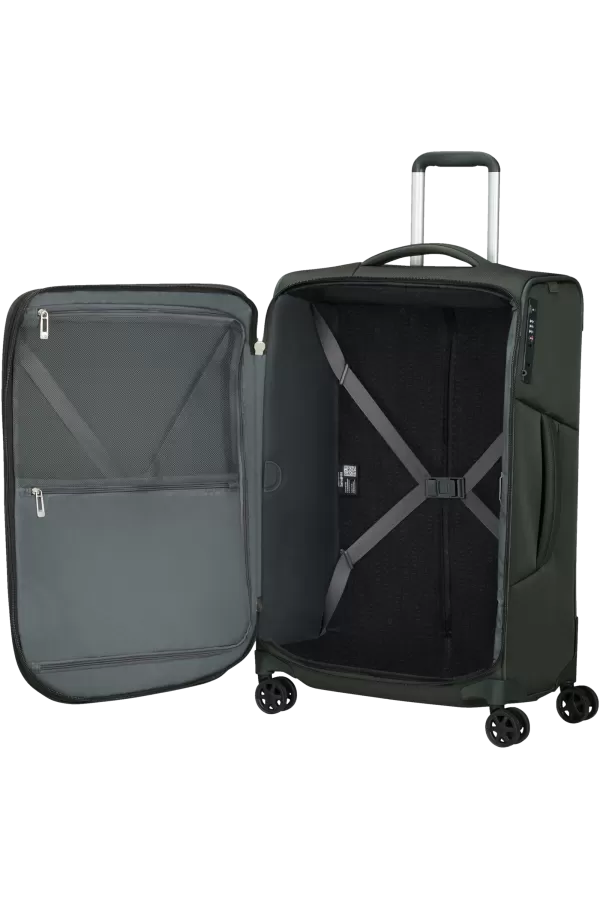 Mala de Viagem Média 67cm 4 Rodas Expansível Verde Floresta - Respark | Samsonite