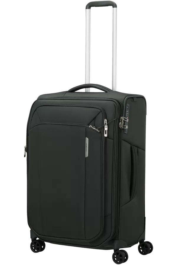 Mala de Viagem Média 67cm 4 Rodas Expansível Verde Floresta - Respark | Samsonite