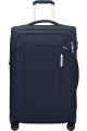 Mala de Viagem Média 67cm 4 Rodas Expansível Azul Marinho - Respark | Samsonite