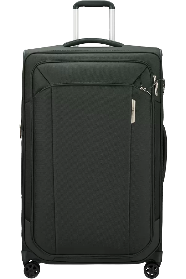 Mala de Viagem Grande 79cm 4 Rodas Expansível Verde Floresta - Respark | Samsonite