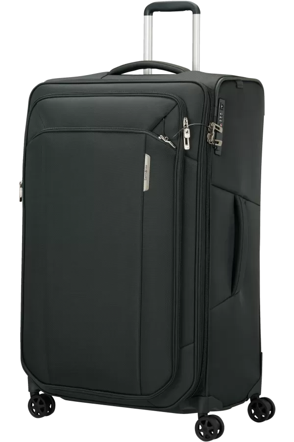 Mala de Viagem Grande 79cm 4 Rodas Expansível Verde Floresta - Respark | Samsonite