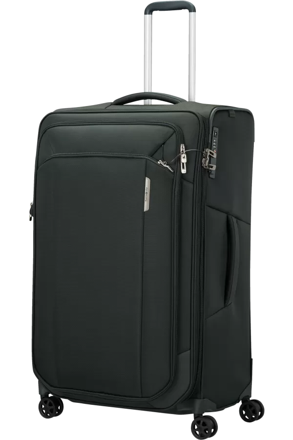 Mala de Viagem Grande 79cm 4 Rodas Expansível Verde Floresta - Respark | Samsonite