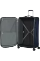 Mala de Viagem Grande 79cm 4 Rodas Expansível Azul Marinho - Respark | Samsonite