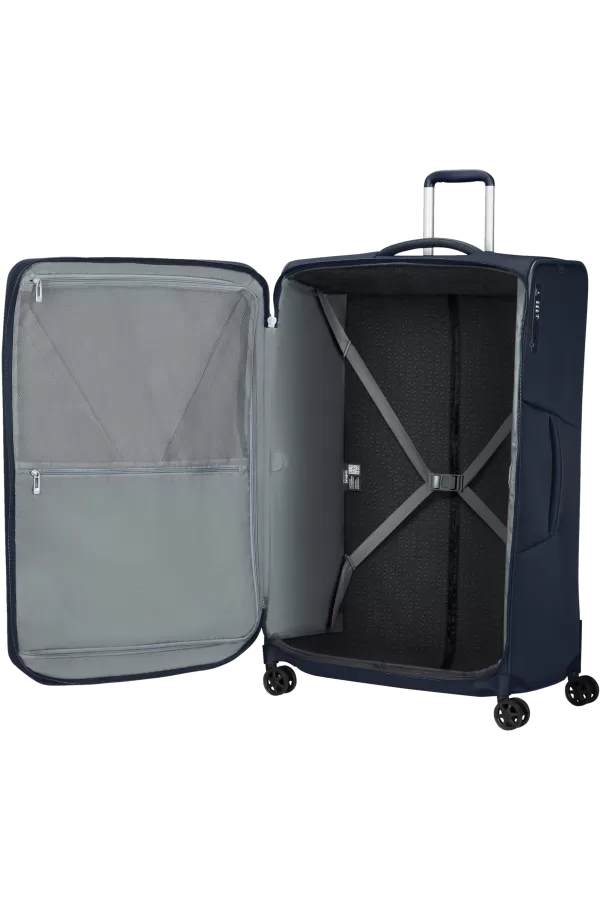 Mala de Viagem Extragrande 82cm 4 Rodas Expansível Azul Marinho - Respark | Samsonite