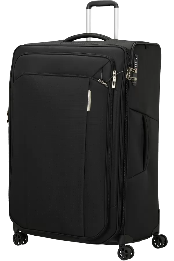 Mala de Viagem Extragrande 82cm 4 Rodas Expansível Preto - Respark | Samsonite