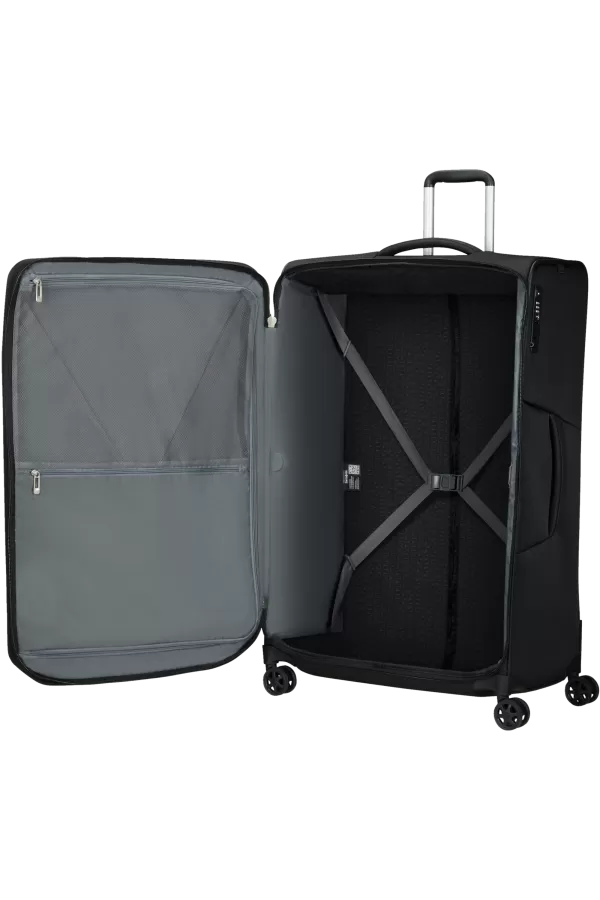 Mala de Viagem Extragrande 82cm 4 Rodas Expansível Preto - Respark | Samsonite