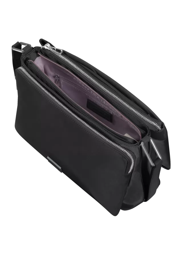 Bolsa de Ombro M Preta - Be-Her | Samsonite