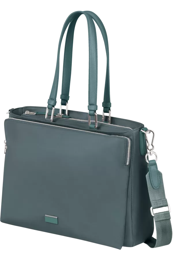 Bolsa Shopper de Senhora para Portátil 14.1" Azul-Petróleo - Be-Her | Samsonite