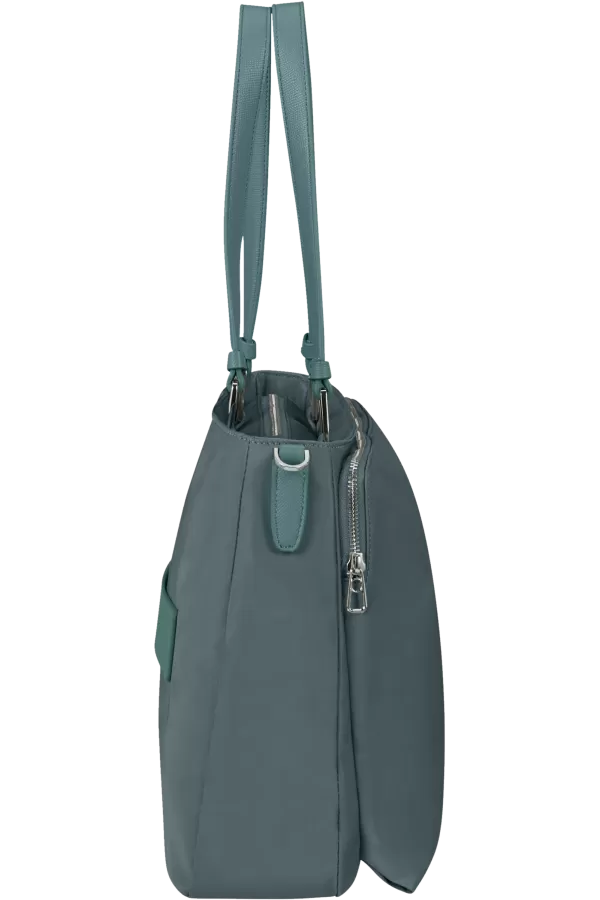 Bolsa Shopper de Senhora para Portátil 14.1" Azul-Petróleo - Be-Her | Samsonite