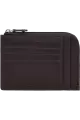 Porta-Cartões 8 Cartões com Porta-Moedas em Pele Castanha - Attack 2 Slg | Samsonite