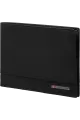 Carteira de Homem em Pele 8 Cartões 2 Porta-Notas e RFID Preta - PRO-DLX 6 SLG | Samsonite