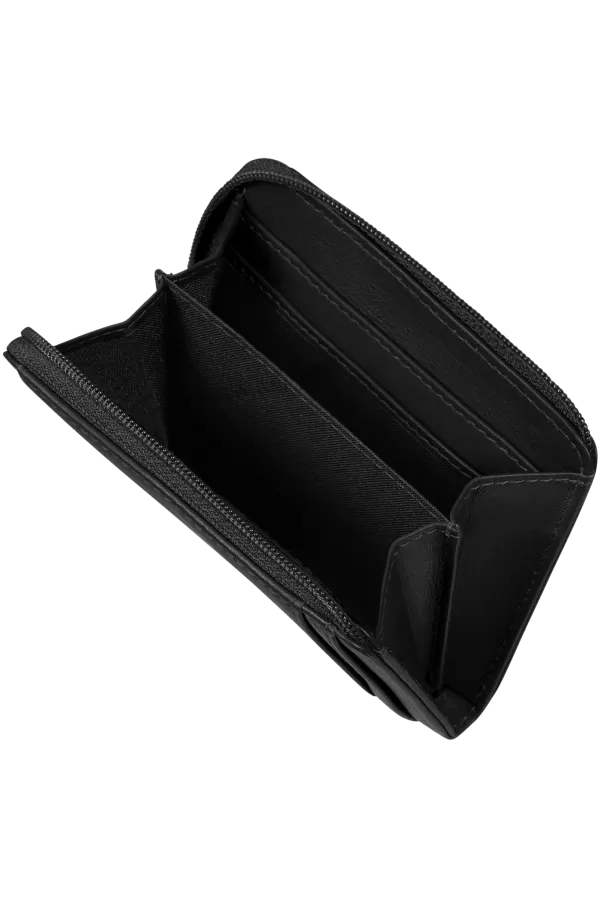 Carteira Porta-Moedas de Homem em Pele 8 Cartões e RFID Preta - PRO-DLX 6 SLG | Samsonite