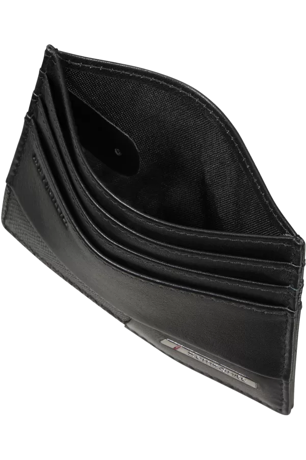 Porta-Cartões de Homem em Pele 8 Cartões e RFID Preto - PRO-DLX 6 SLG | Samsonite