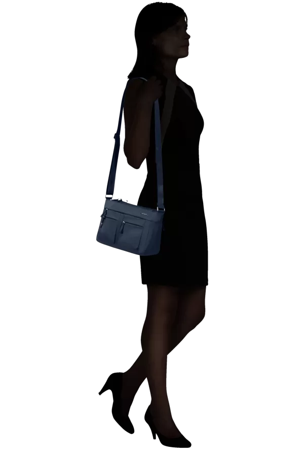 Bolsa de Ombro de Senhora Azul-Escuro - Move 4.0 | Samsonite