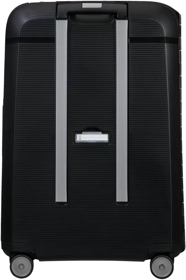 Mala de Viagem Média 69cm 4 Rodas Grafite / Prateada - Magnum Eco | Samsonite