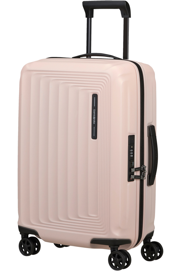 Mala de Cabine 55cm Expansível 4 Rodas Rosa Mate - Nuon | Samsonite
