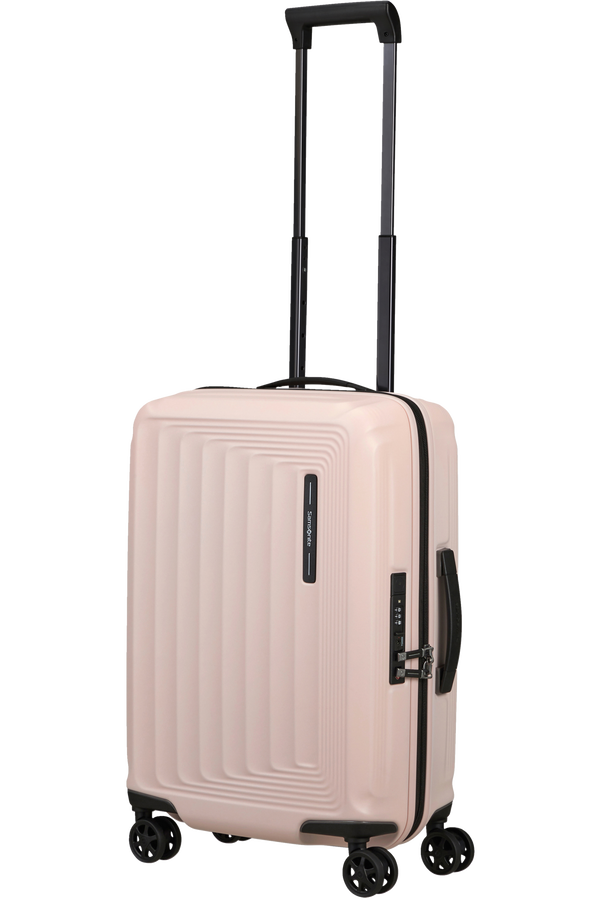 Mala de Cabine 55cm Expansível 4 Rodas Rosa Mate - Nuon | Samsonite