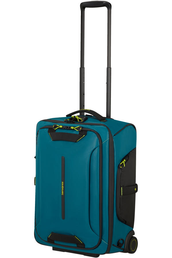 Saco/Mochila de Viagem 55cm 2 Rodas Azul Petróleo - Ecodiver | Samsonite
