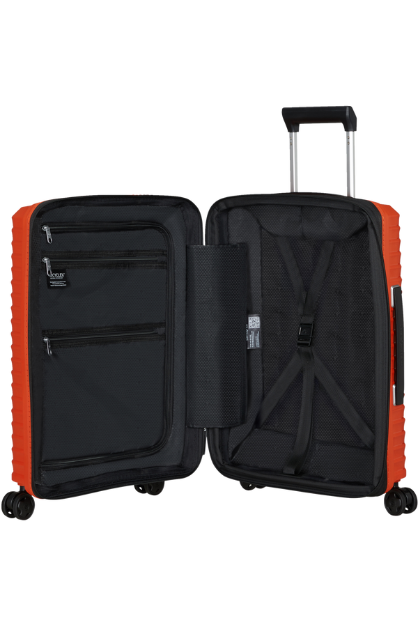 Mala de Cabine 55cm Expansível 4 Rodas Tangerina - Upscape | Samsonite