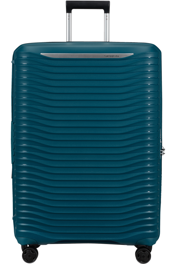 Mala de Viagem Grande 75cm Expansível 4 Rodas Azul Petróleo - Upscape | Samsonite