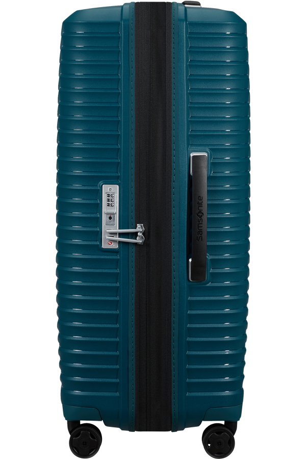 Mala de Viagem Grande 75cm Expansível 4 Rodas Azul Petróleo - Upscape | Samsonite