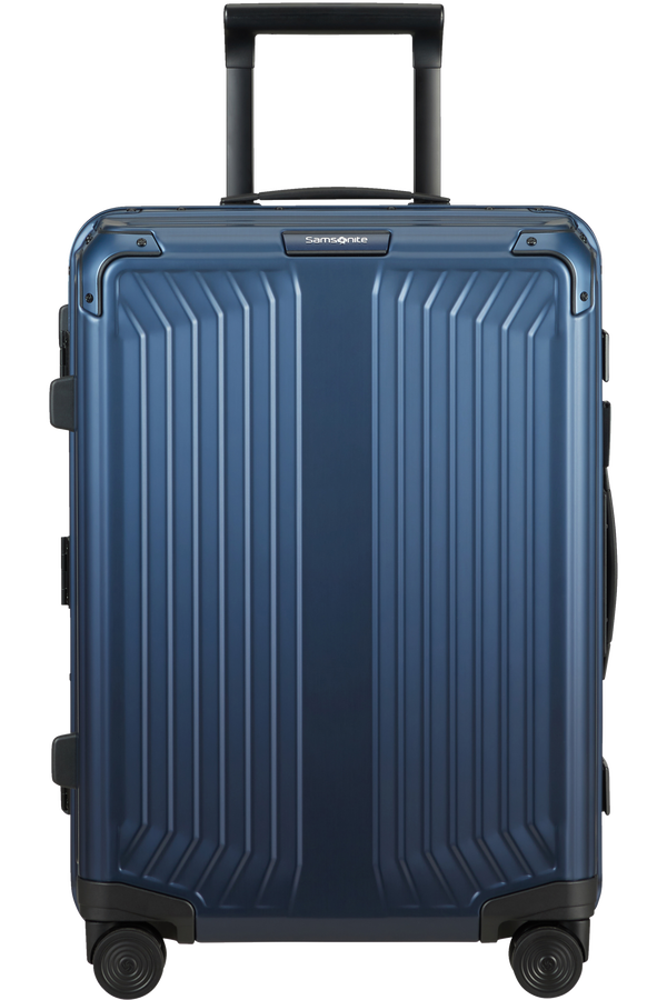 Mala de Cabine 55cm 4 Rodas em Alumínio Gradiente Azul Meia-Noite - Lite-Box Alu | Samsonite