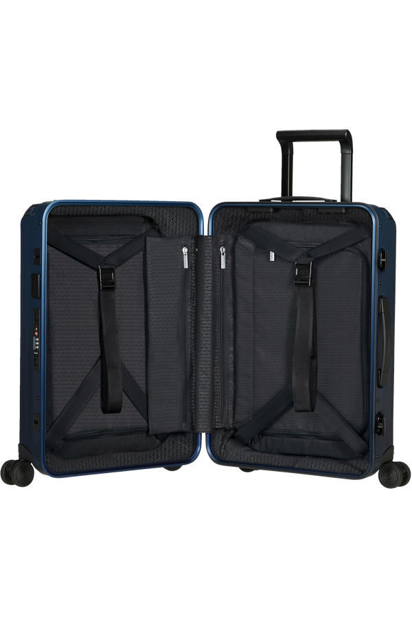 Mala de Cabine 55cm 4 Rodas em Alumínio Gradiente Azul Meia-Noite - Lite-Box Alu | Samsonite