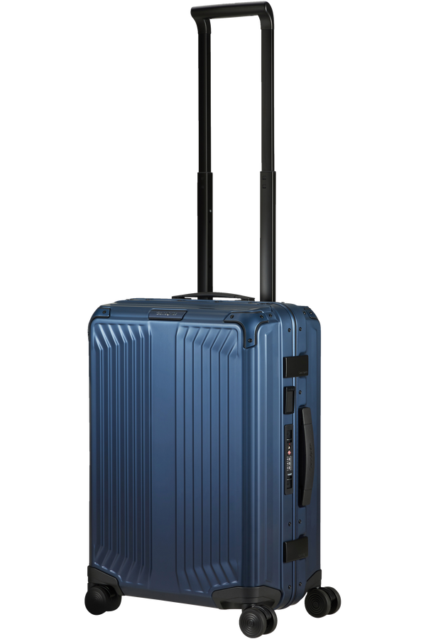 Mala de Cabine 55cm 4 Rodas em Alumínio Gradiente Azul Meia-Noite - Lite-Box Alu | Samsonite