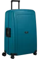 Mala de Viagem Grande 75cm 4 Rodas com Fechadura Azul Petróleo - S'Cure | Samsonite