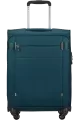 Mala de Cabine 55cm 4 Rodas Azul Petróleo - Citybeat | Samsonite