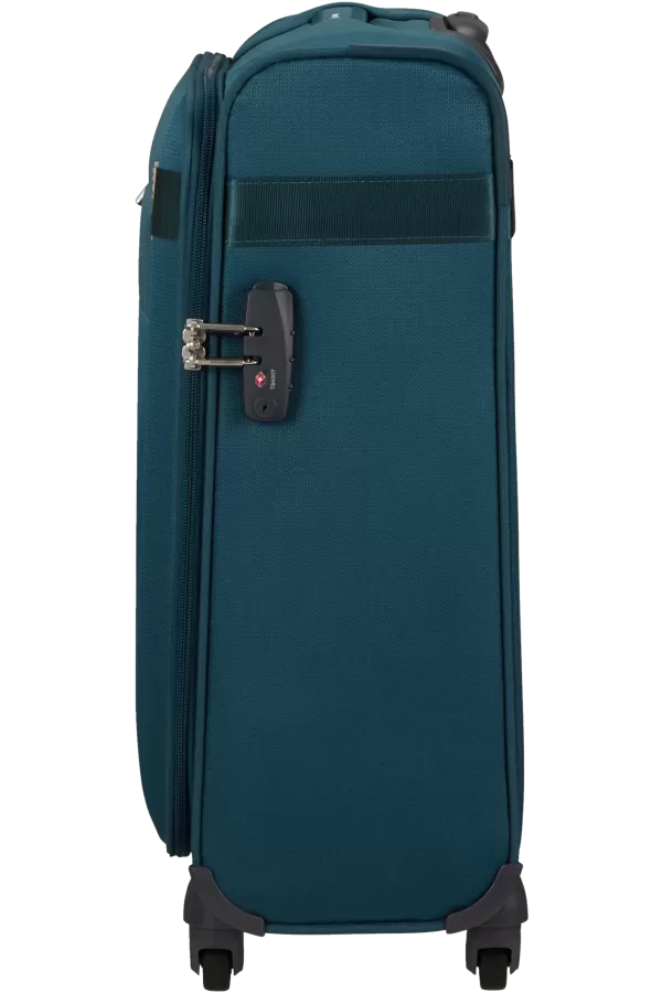 Mala de Cabine 55cm 4 Rodas Azul Petróleo - Citybeat | Samsonite