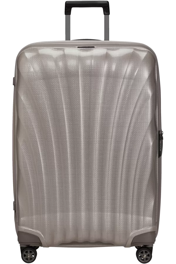 Mala de Viagem Grande 75cm 4 Rodas Pérola / Fuchsia - C-Lite | Samsonite