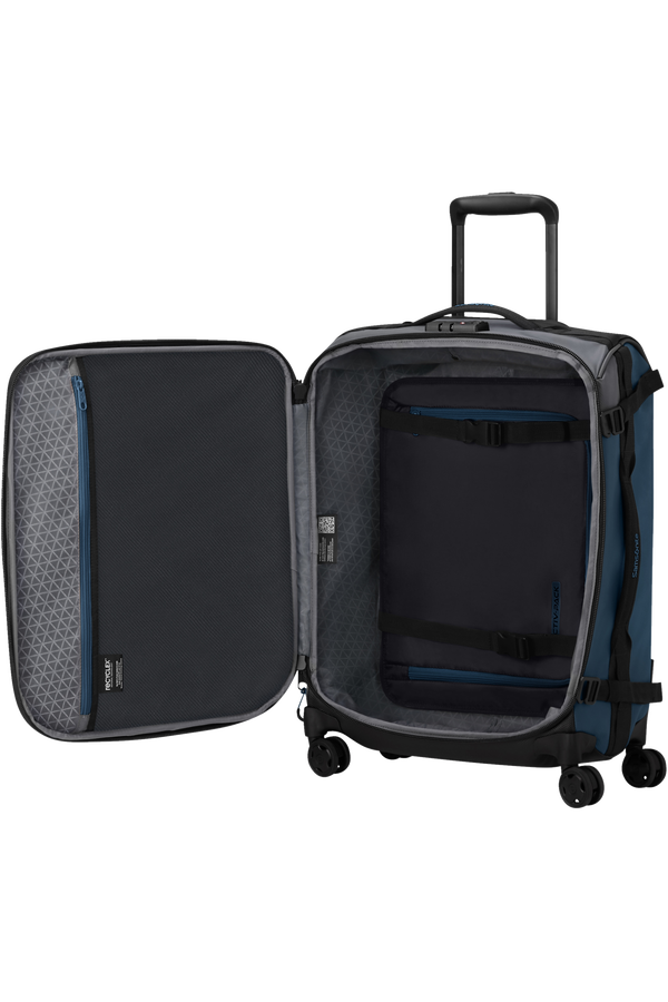 Saco de Viagem de Cabine 55cm 4 Rodas Cinzento Ártico - Outlab Paradiver | Samsonite