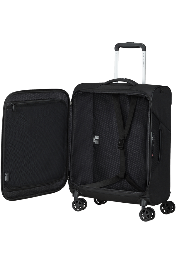 Mala de Cabine 55cm 4 Rodas Preta - Litebeam | Samsonite