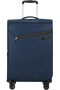 Mala de Viagem Média 66cm 4 Rodas Expansível Azul Meia-Noite - Litebeam | Samsonite